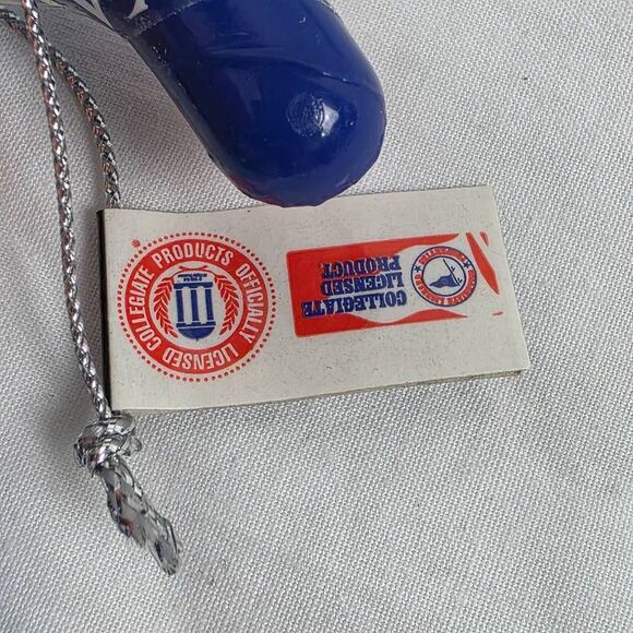 Kansas Jayhawks KU Candy Cane Ornament Licensed NCAA - Picture 4 of 4